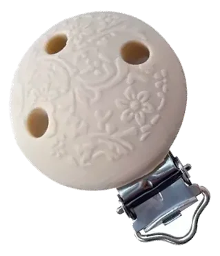Clip rond embossé - Silicone — modèle 19/19