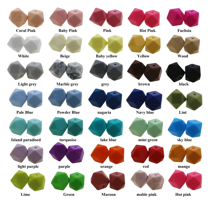 Perles hexagonales — modèle 32/37